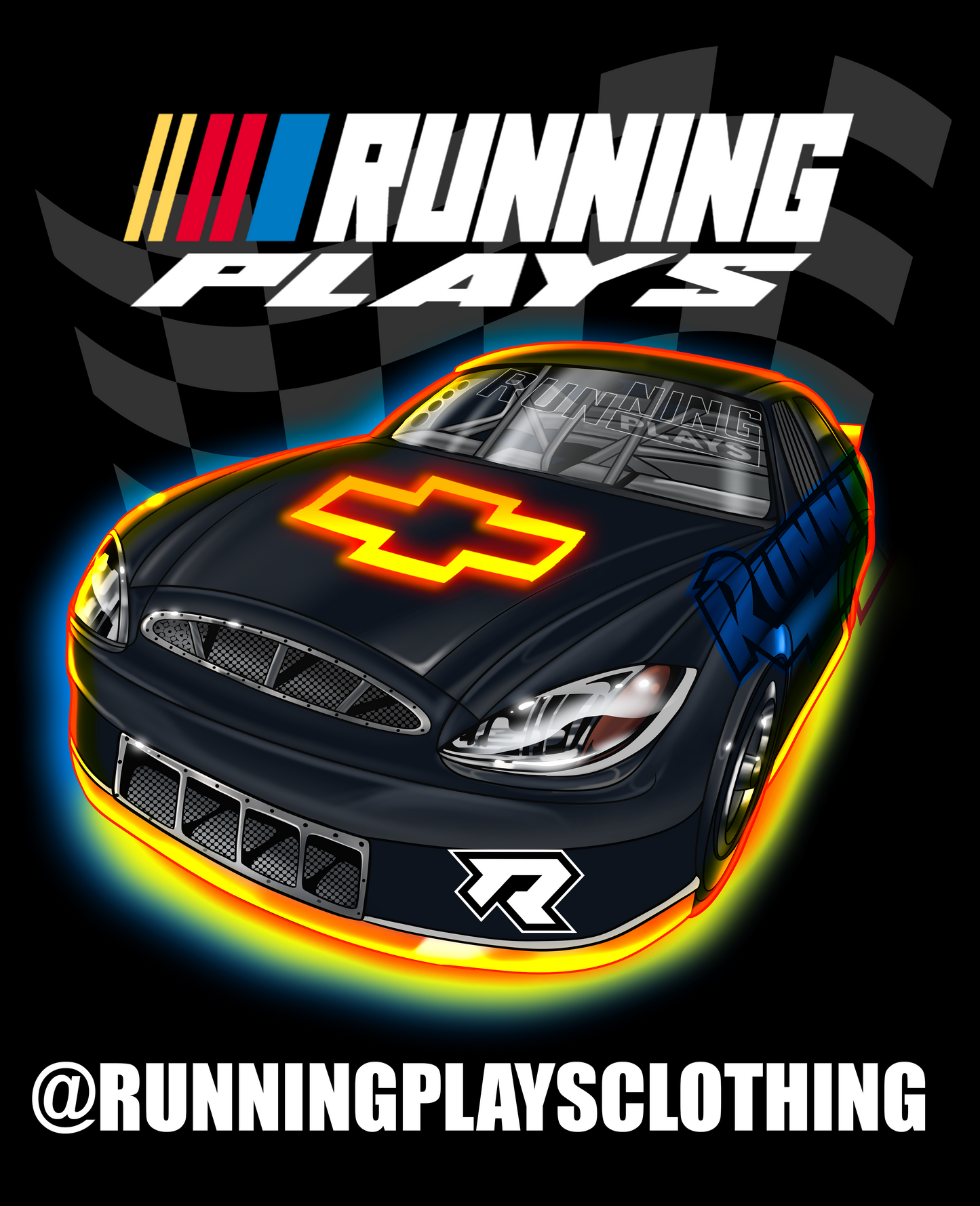 Running Plays Every Move tee