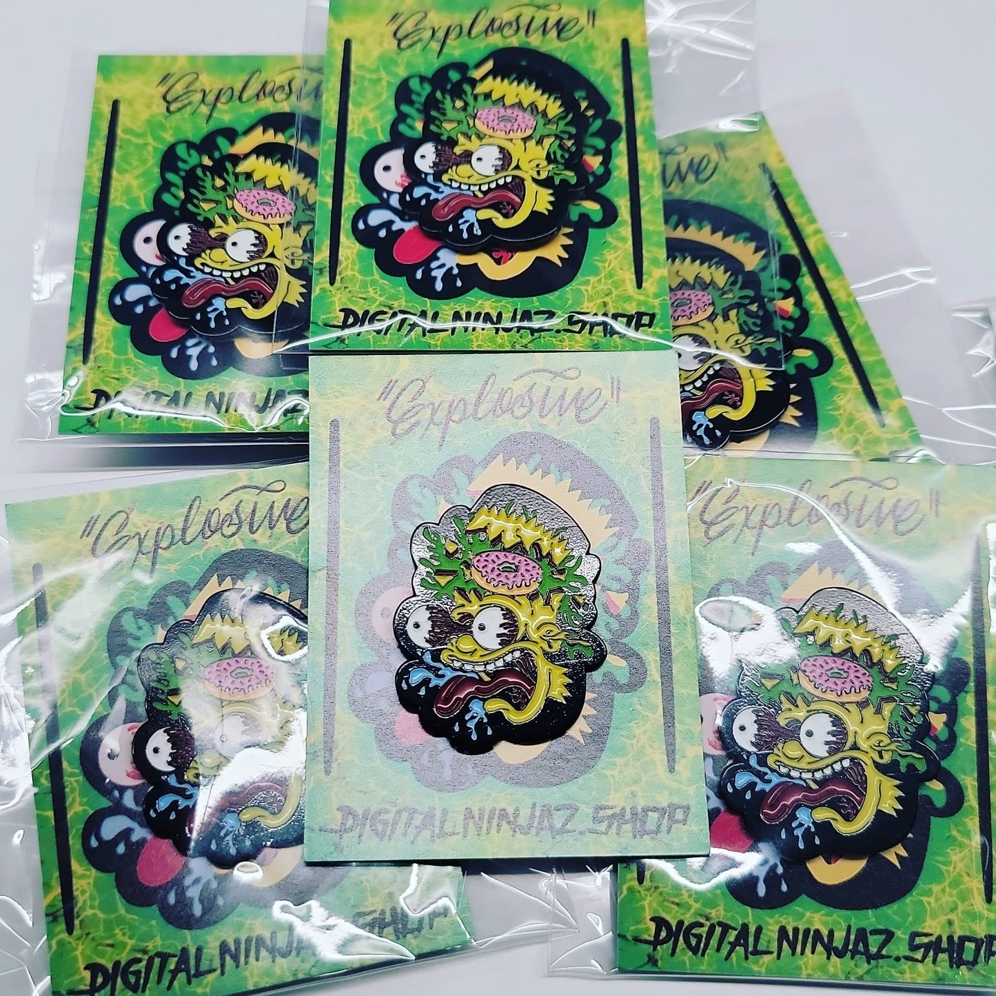 Explosive Bart Pin